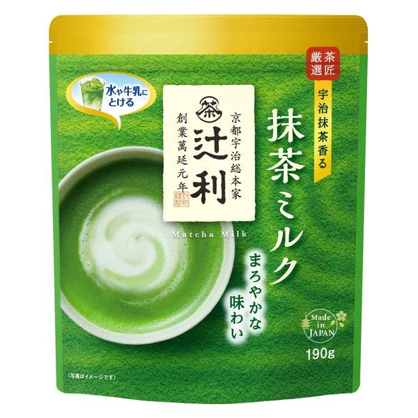 Молоко Kataoka Bussan Tsujiri Matcha 190 г x 12 пакетов