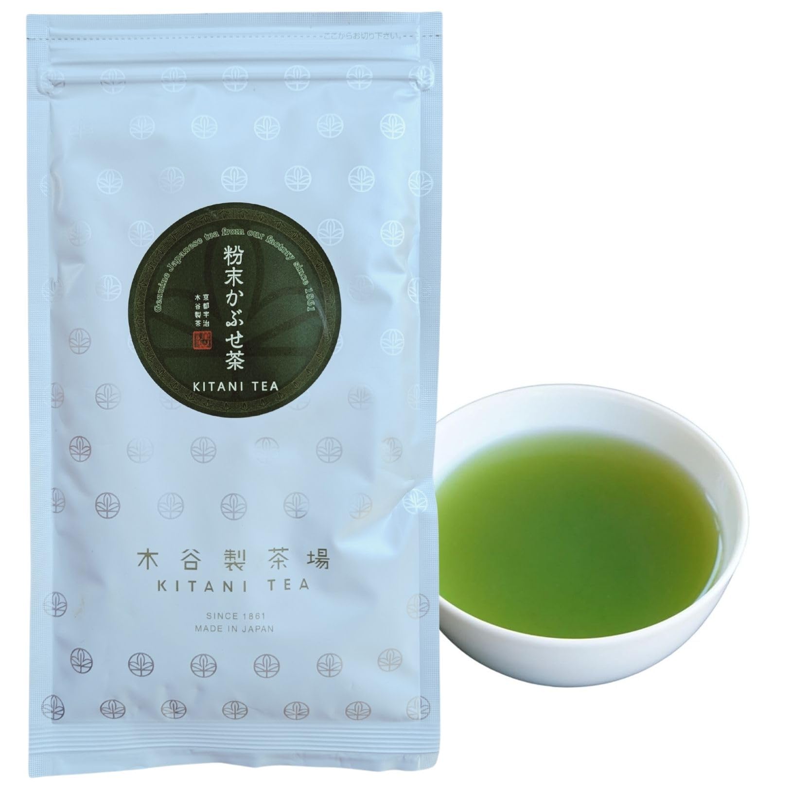 Чай в порошке Kitani Seichajo 100 г Зеленый чай Sencha Kyoto Uji Tea Зеленый чай в порошке